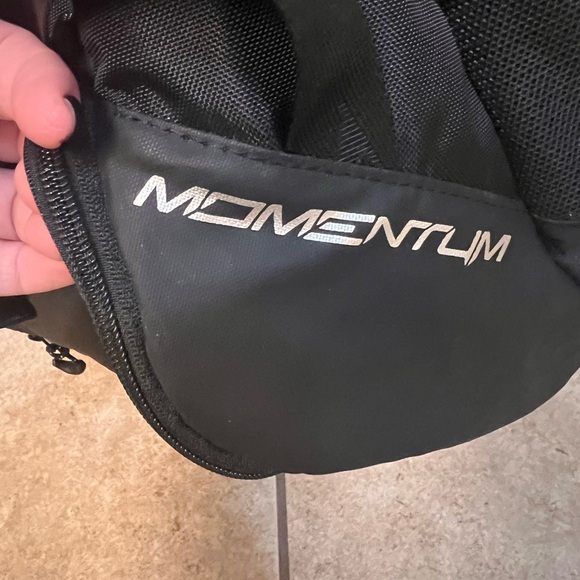 Mizuno Black and Gray Men's Backpack - Picture 2 of 3